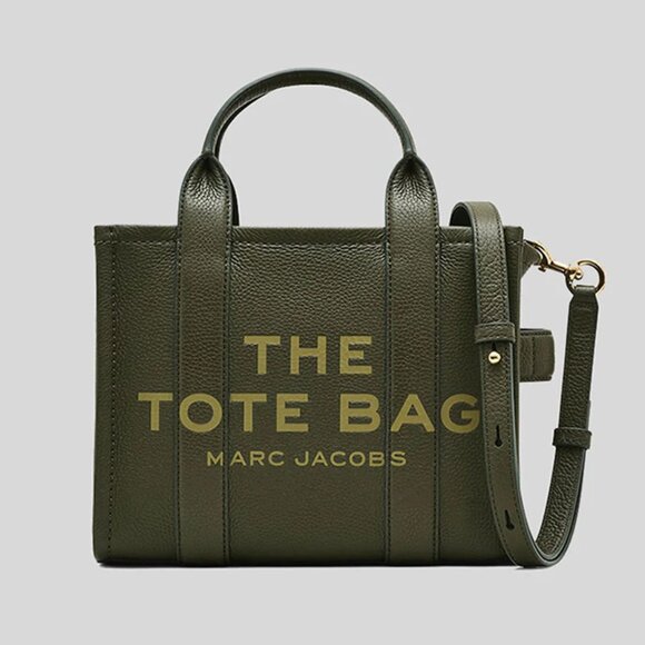MARC JACOBS The Leather Small Tote – Forest - Picture 1 of 11